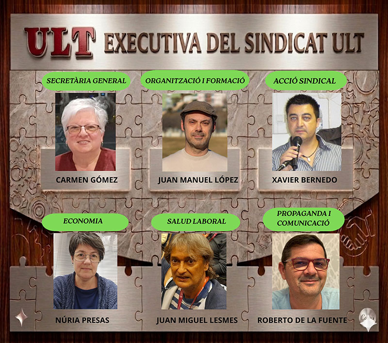 Executiva ULT Sindicat de Treballadors