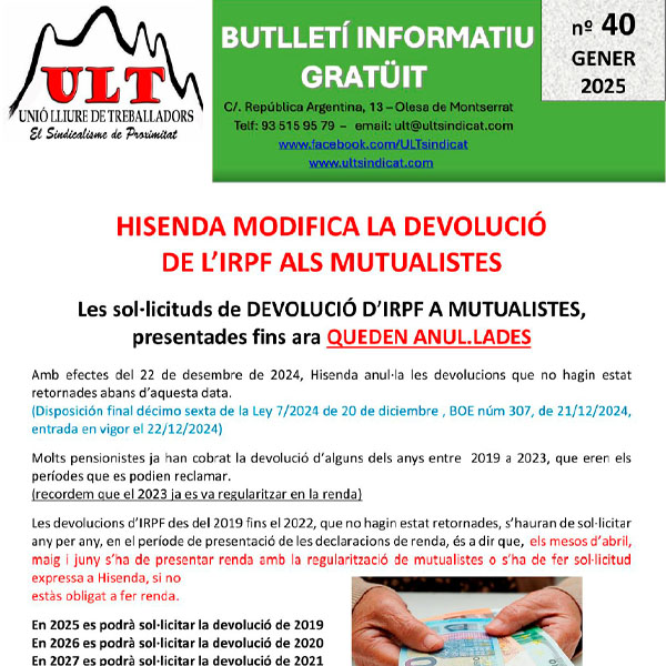 Revista 40 - Gener 2025