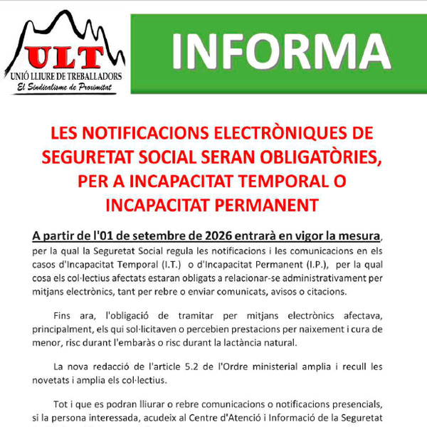 Notificacions electròniques SS